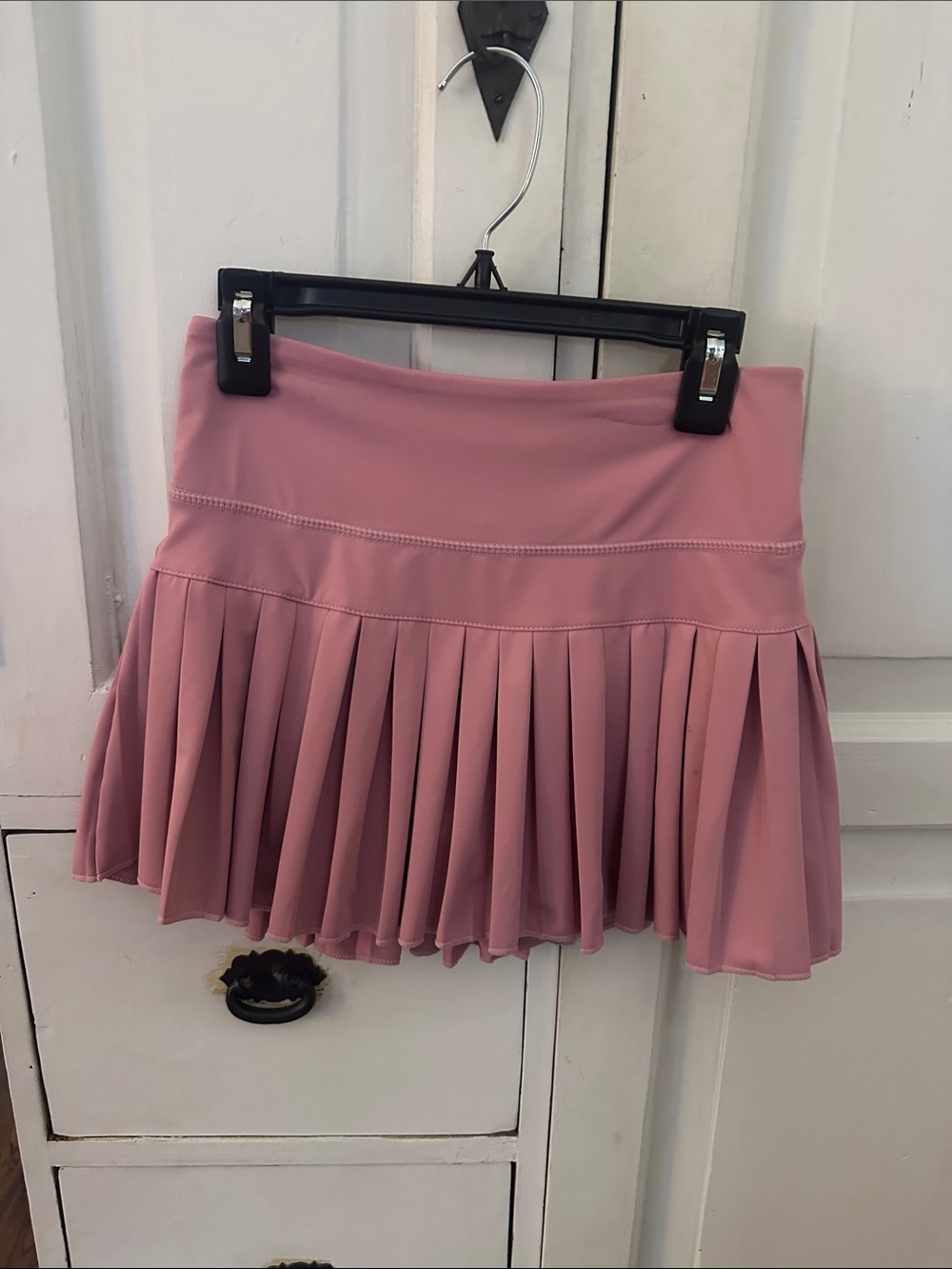 GOLDHINGE Women's Pleated Pinkish LAVENDER skirt size XS